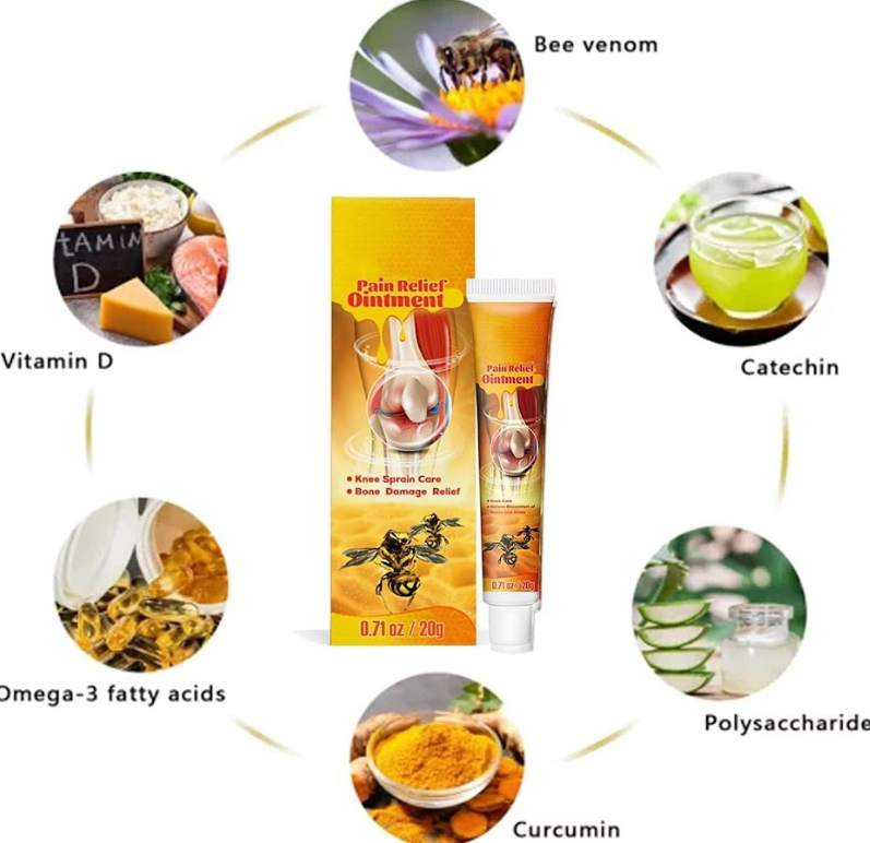 pain relief crema de abeja